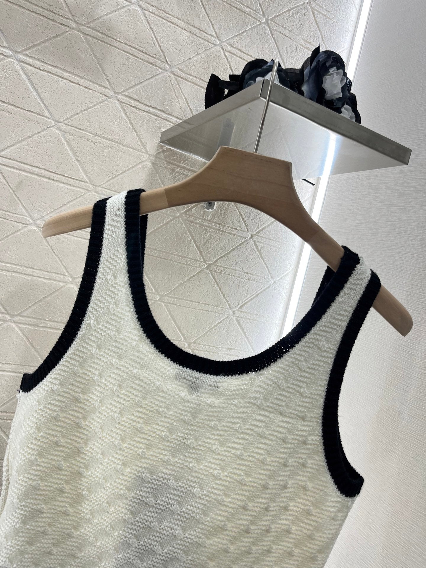 C*♥2025 new products Short knitted vest