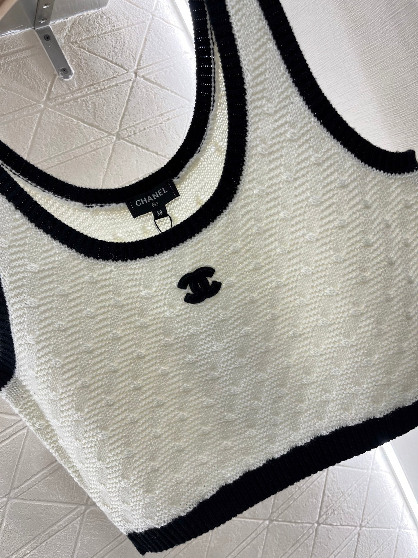 C*♥2025 new products Short knitted vest