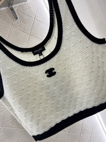 C*♥2025 new products Short knitted vest