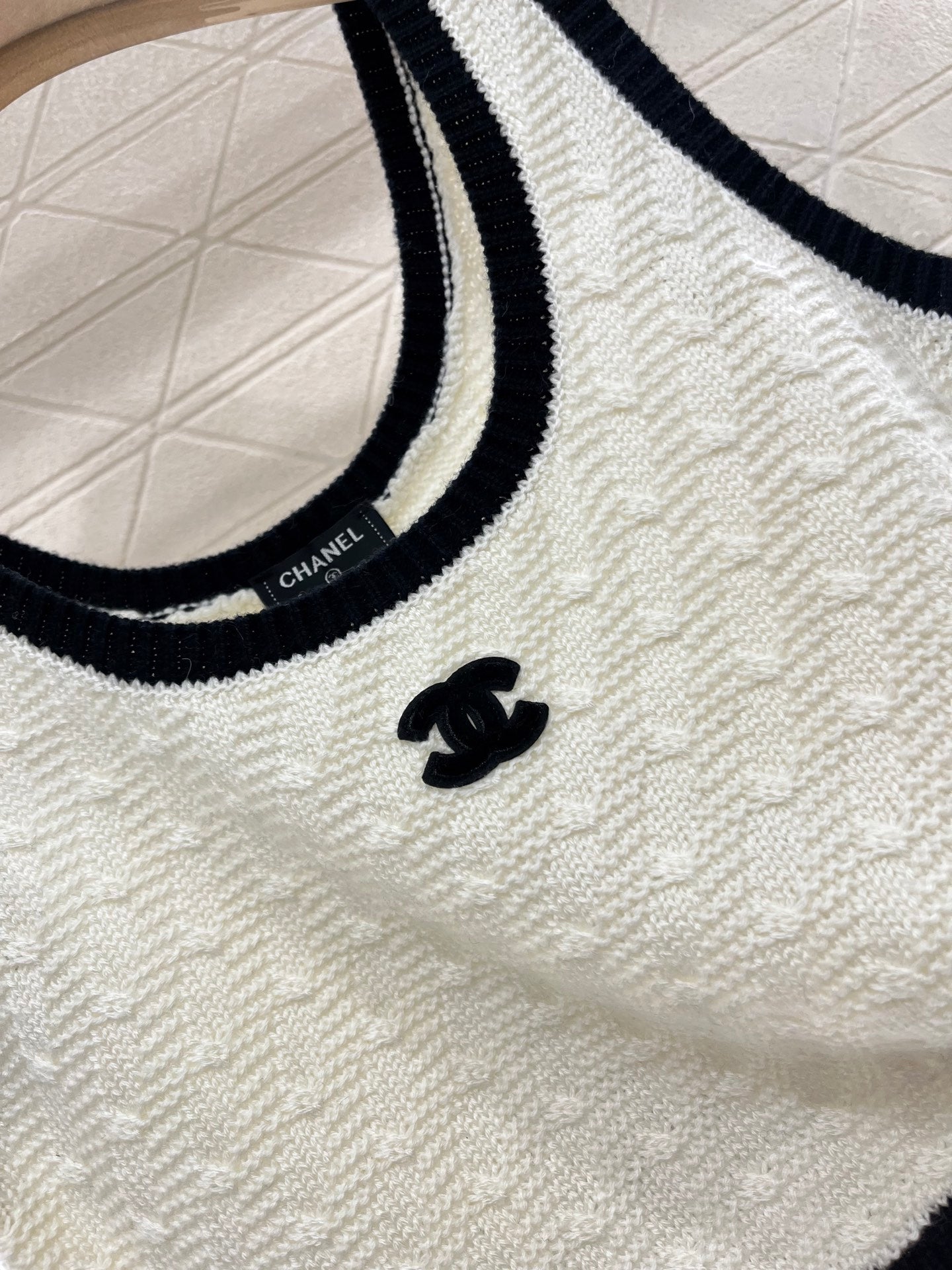 C*♥2025 new products Short knitted vest