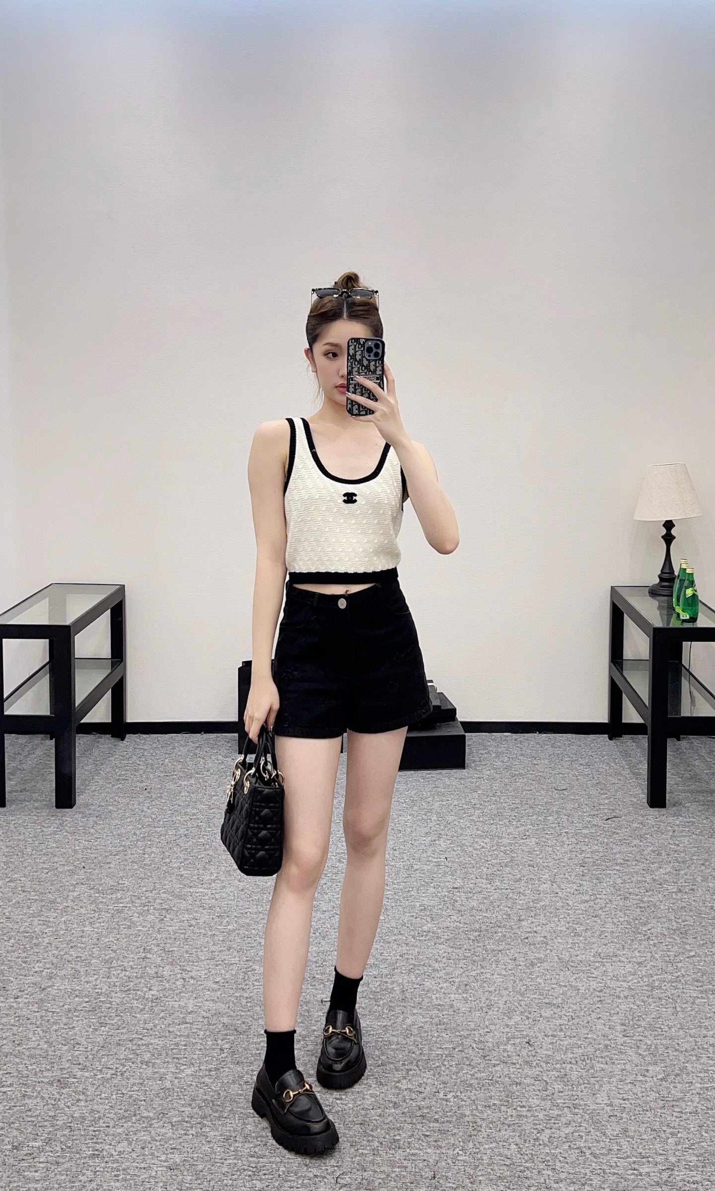 C*♥2025 new products Short knitted vest