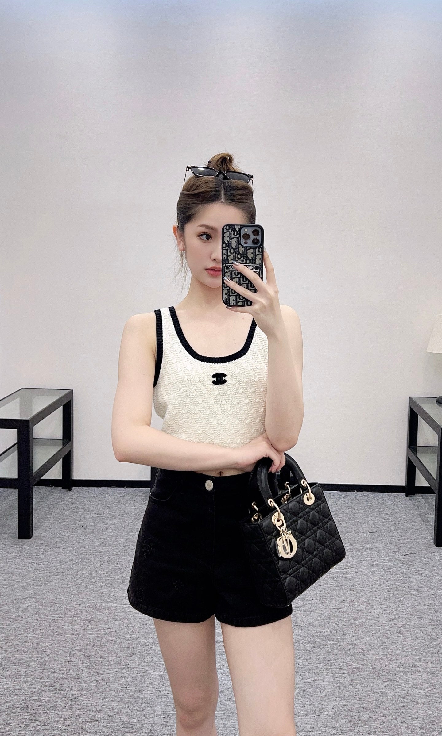 C*♥2025 new products Short knitted vest