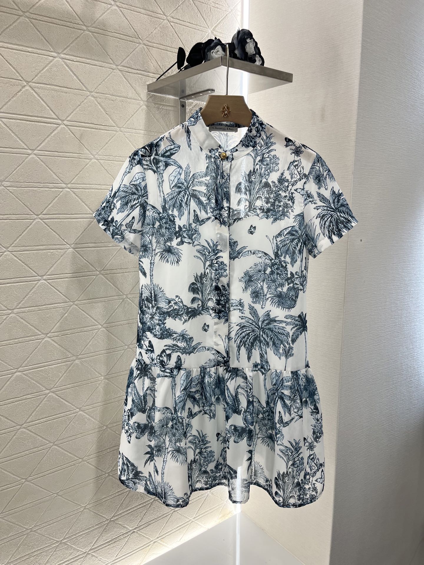 D*♥2025 new products Short-sleeved printed dress