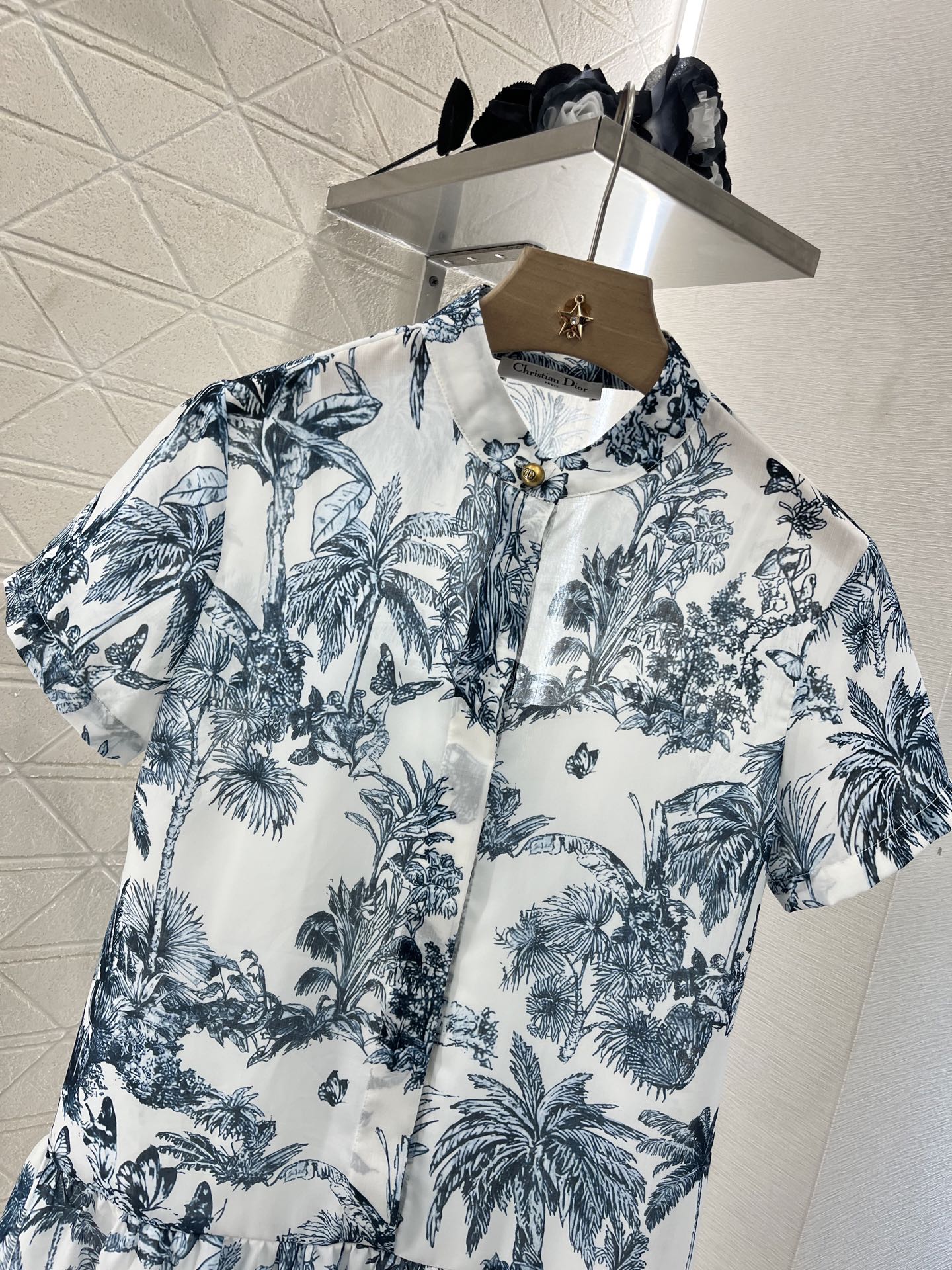 D*♥2025 new products Short-sleeved printed dress