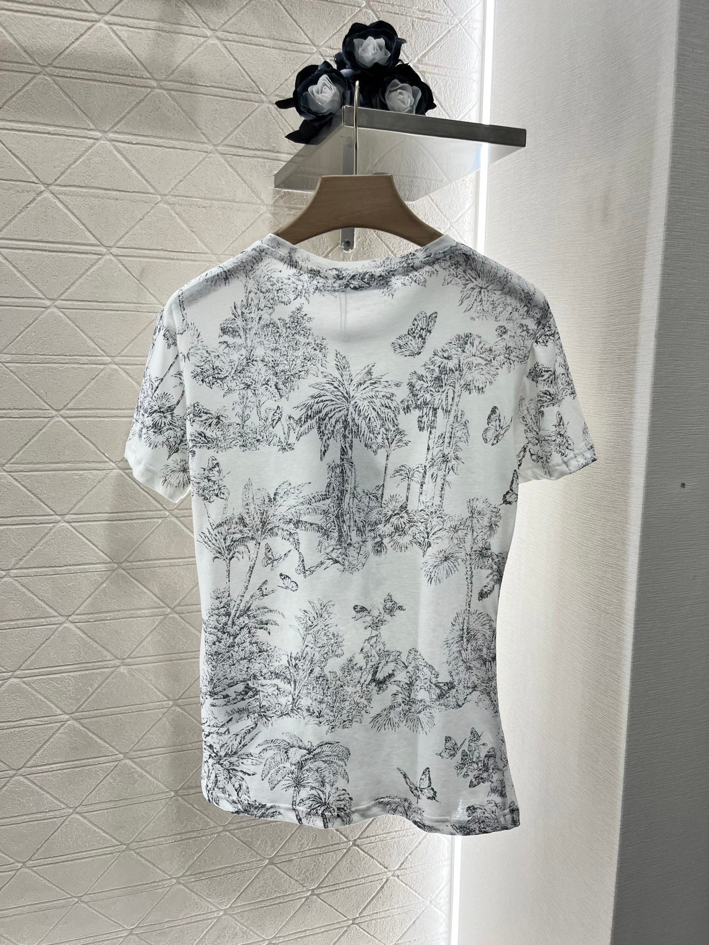 D*♥2025 new products are on sale Linen and cotton printed butterfly forest series