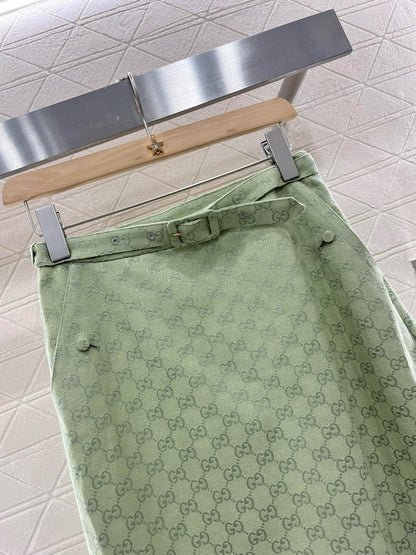G*♥2025 new products are on sale Jacquard shirt jacket and skirt suit