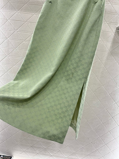 G*♥2025 new products are on sale Jacquard shirt jacket and skirt suit