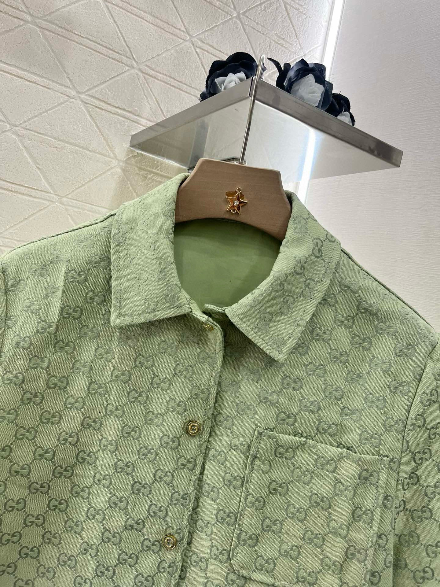 G*♥2025 new products are on sale Jacquard shirt jacket and skirt suit