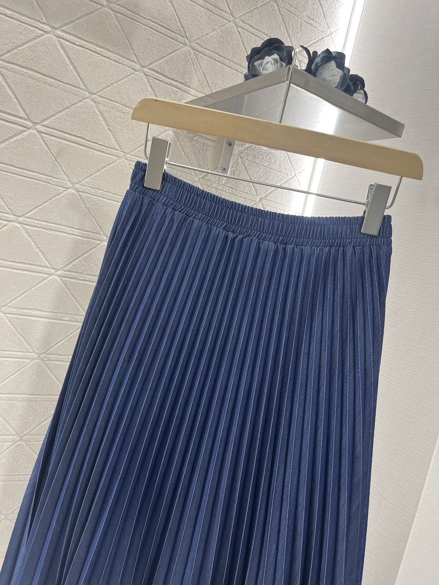 E*♥2025 new products are on sale Tencel lace pleated skirt