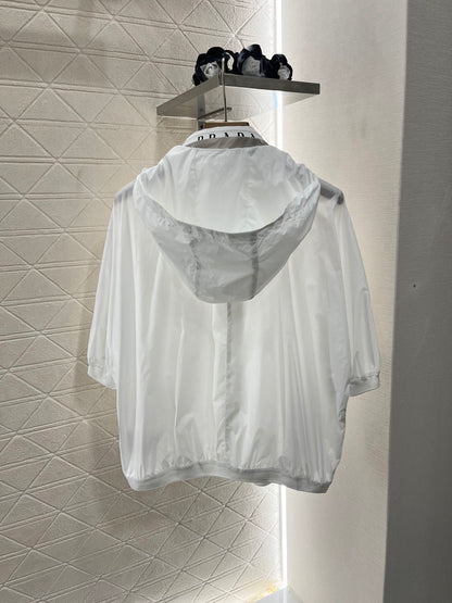 P*♥ 2025 new products Hidden hood jacket and shorts set