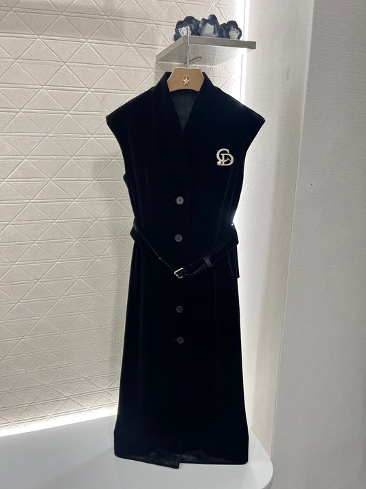 D*♥2025 new products Belt brooch dress