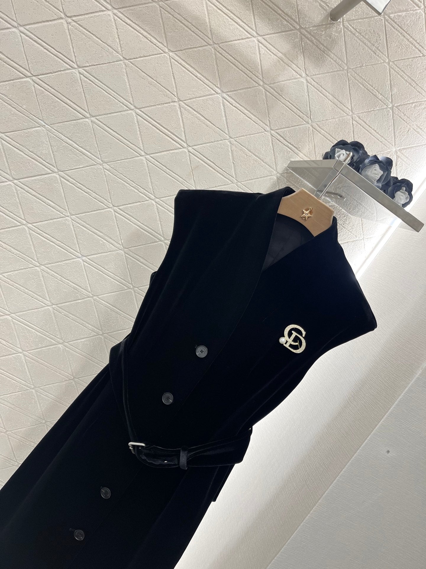 D*♥2025 new products Belt brooch dress