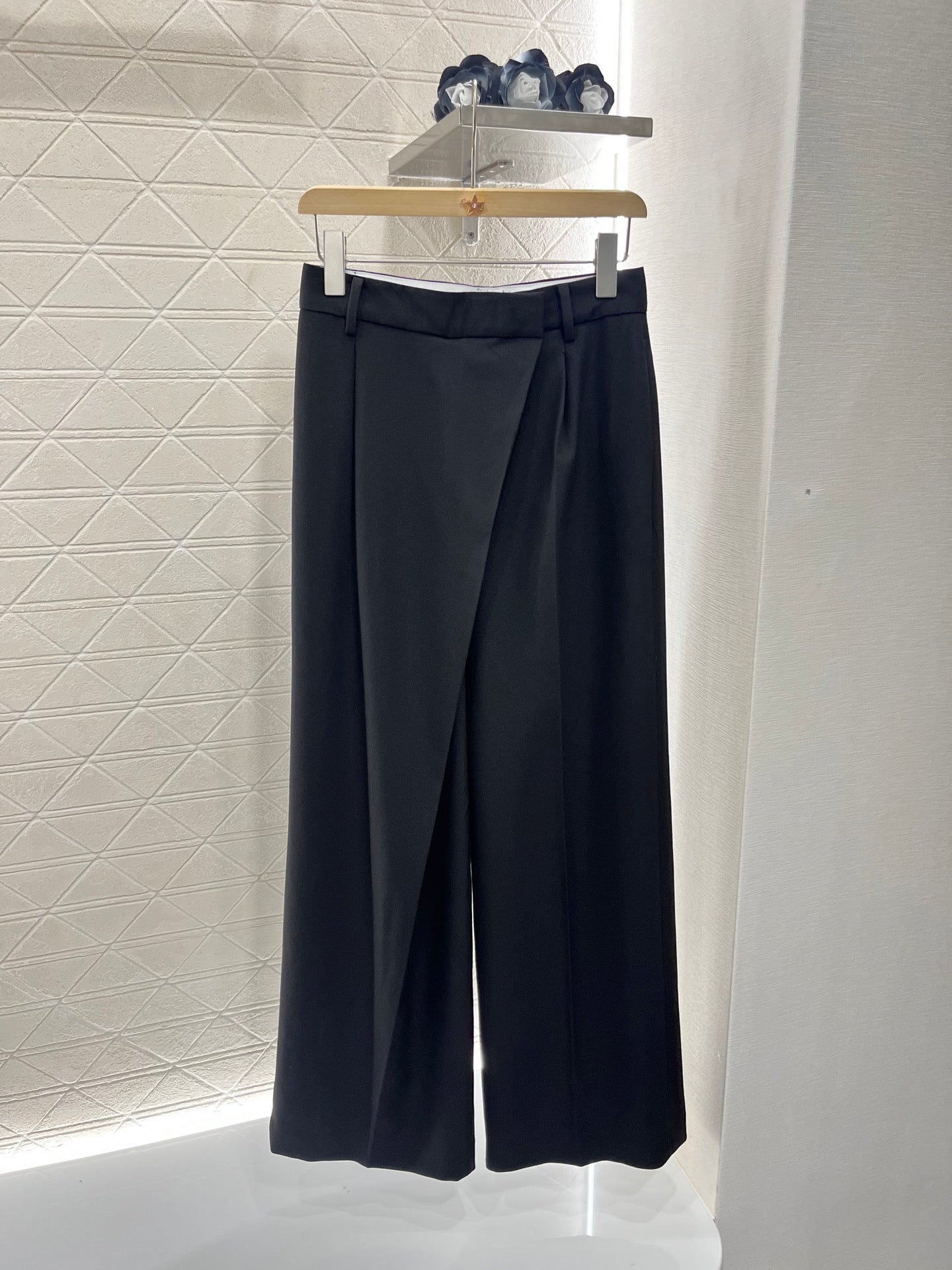 D*♥2025 new products are on sale Wide-leg deconstructed suit trousers