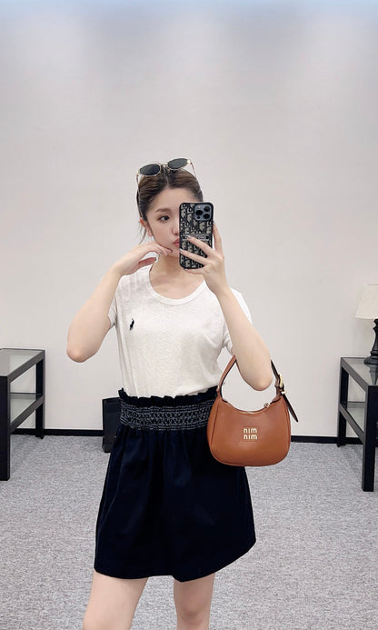 H*♥2025 new products are on sale Pleated skirt