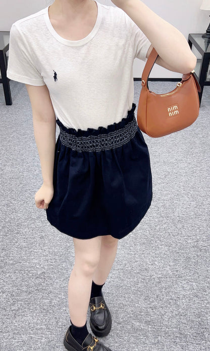 H*♥2025 new products are on sale Pleated skirt