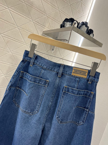 D*♥2025 new products High waist straight jeans