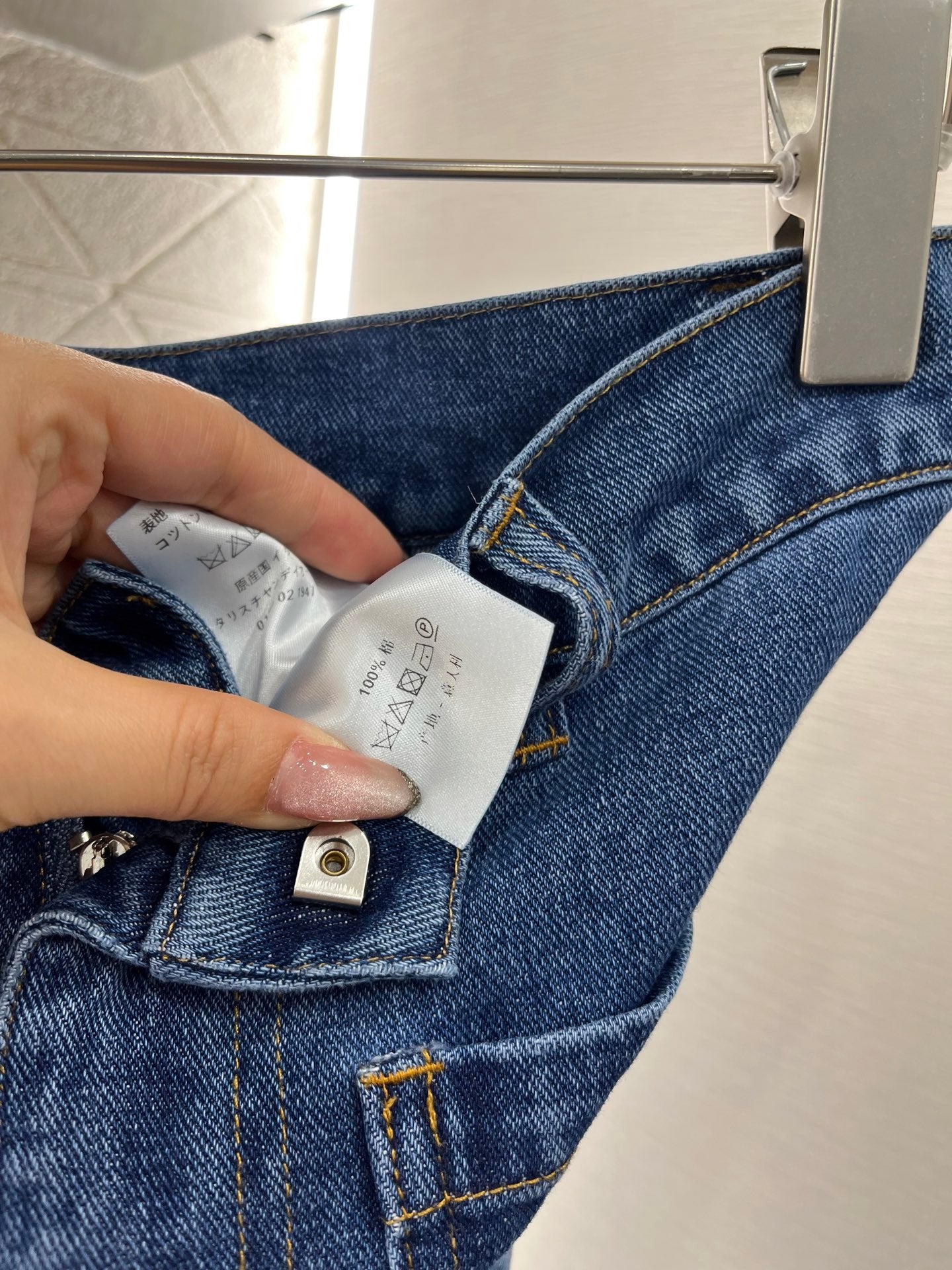 D*♥2025 new products High waist straight jeans
