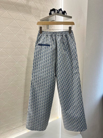 ♥D*♥2025 new products Jacquard combat trousers