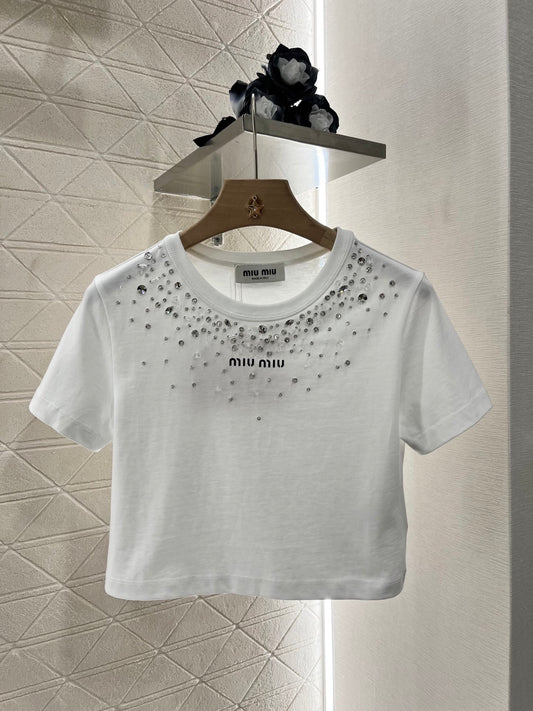 Mi*mi*♥2025 new products are on sale Short rhinestone beaded letters