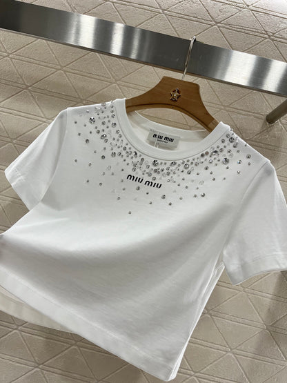 Mi*mi*♥2025 new products are on sale Short rhinestone beaded letters