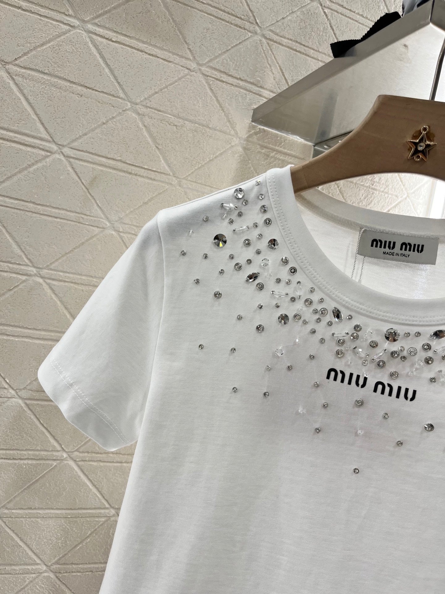 Mi*mi*♥2025 new products are on sale Short rhinestone beaded letters
