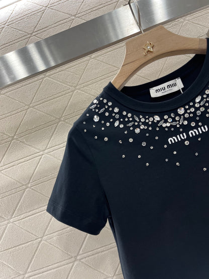 Mi*mi*♥2025 new products are on sale Short rhinestone beaded letters