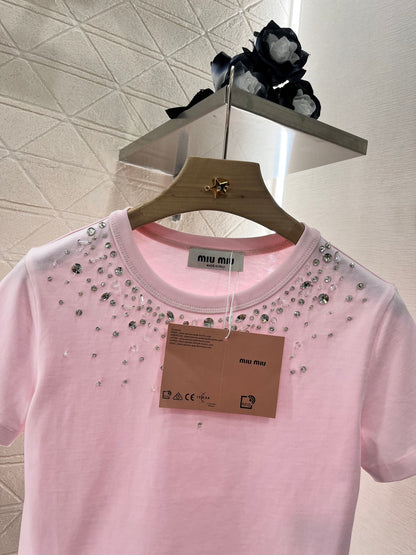 Mi*mi*♥2025 new products are on sale Short rhinestone beaded letters