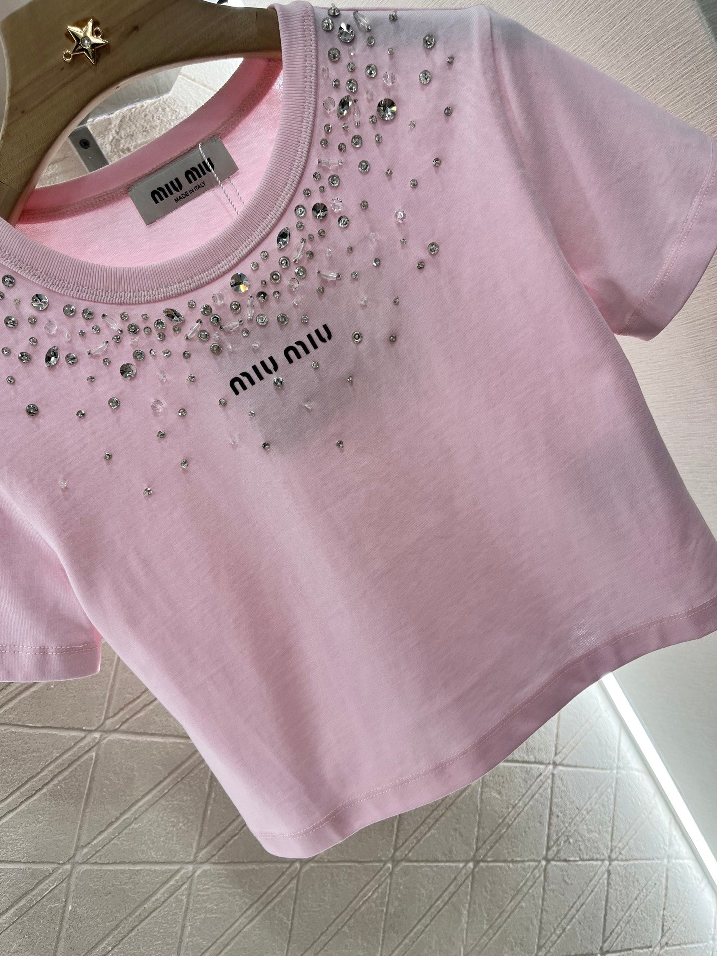 Mi*mi*♥2025 new products are on sale Short rhinestone beaded letters