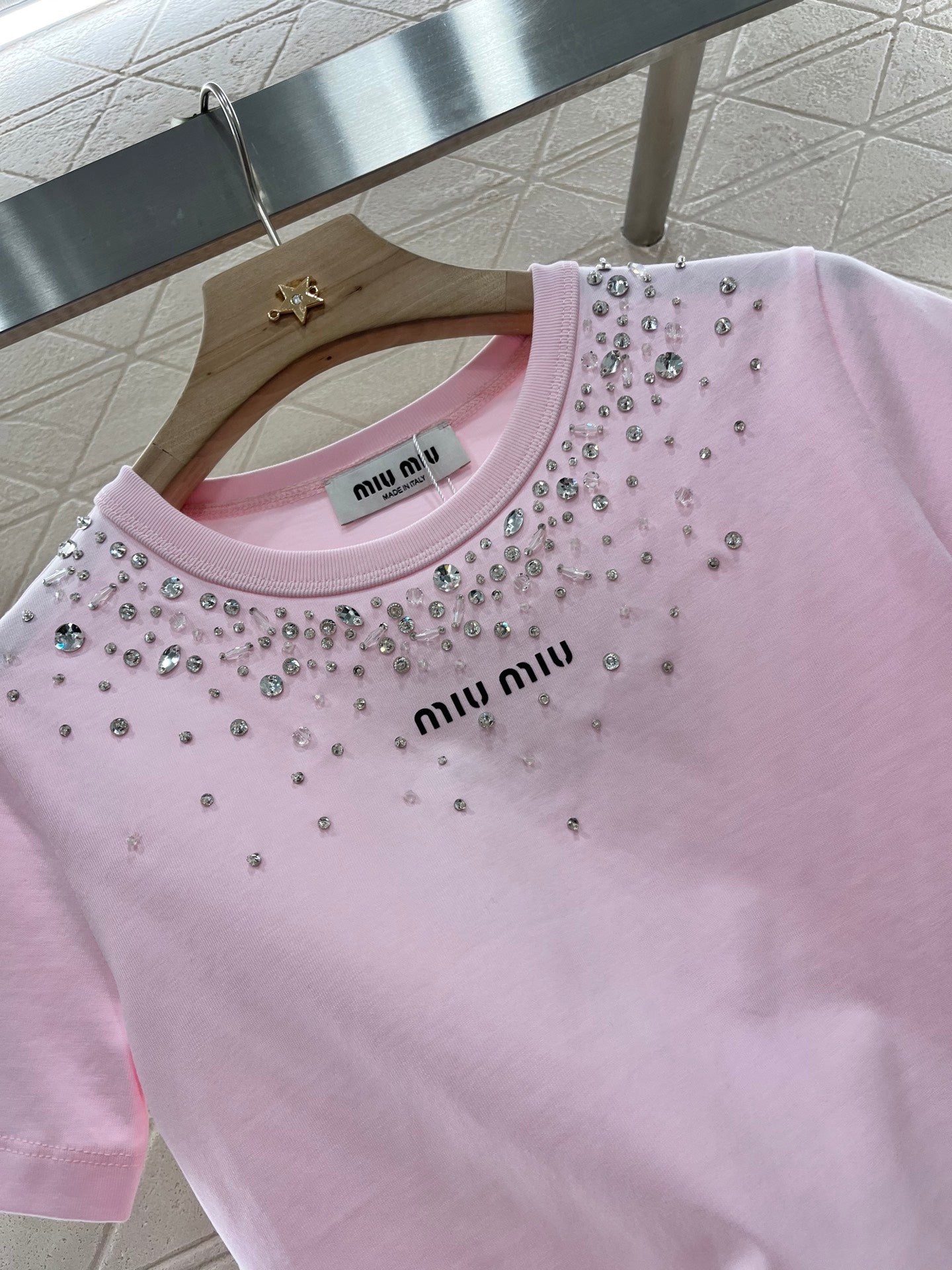 Mi*mi*♥2025 new products are on sale Short rhinestone beaded letters