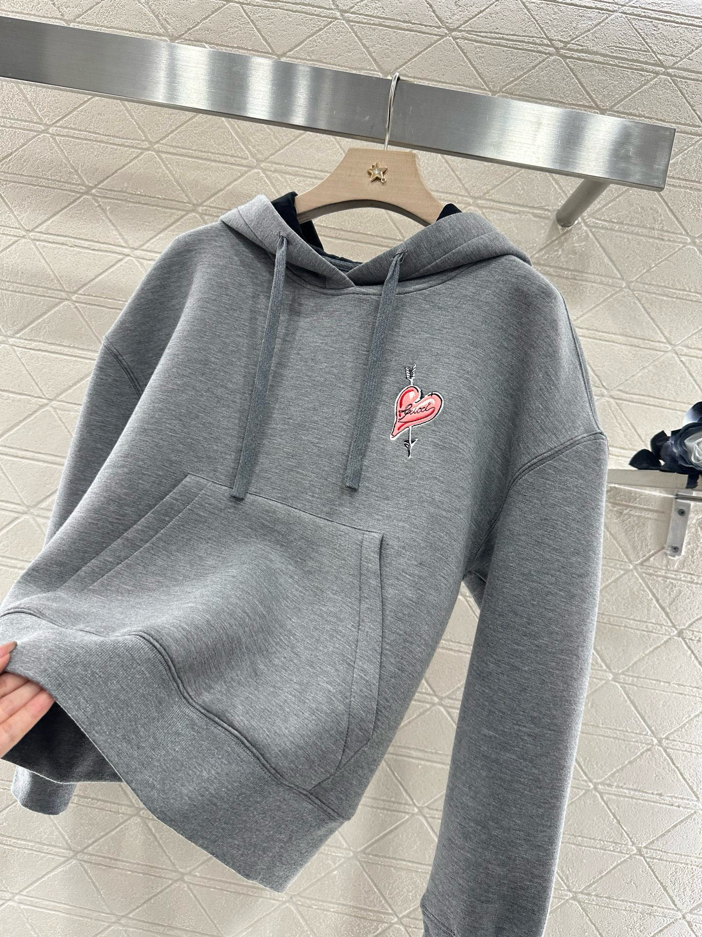 G*♥2025 new products are on sale Hooded drawstring sweatshirt and short skirt set