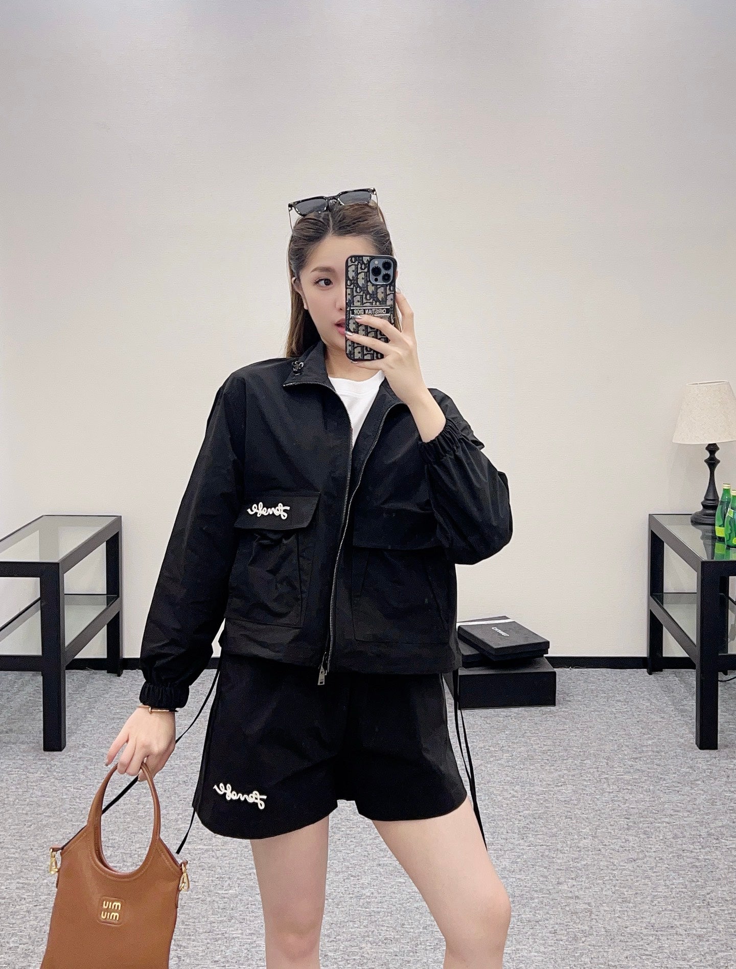 F*♥2025 new products Flight jacket and shorts set