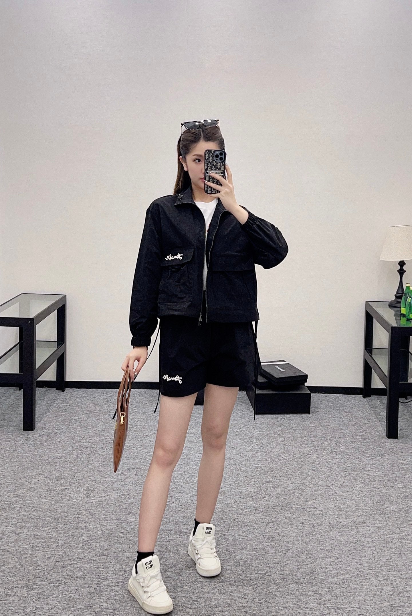 F*♥2025 new products Flight jacket and shorts set