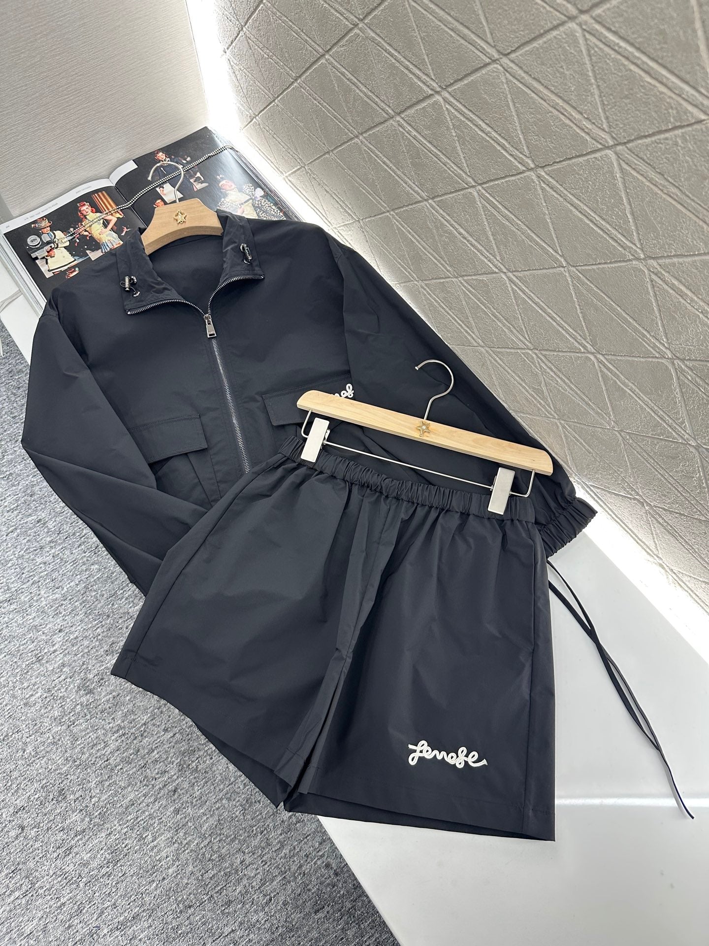 F*♥2025 new products Flight jacket and shorts set