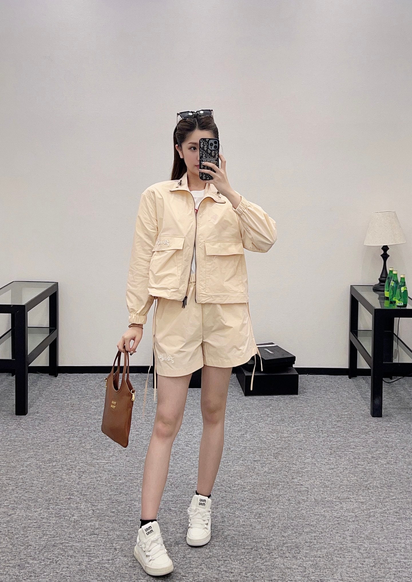 F*♥2025 new products Flight jacket and shorts set