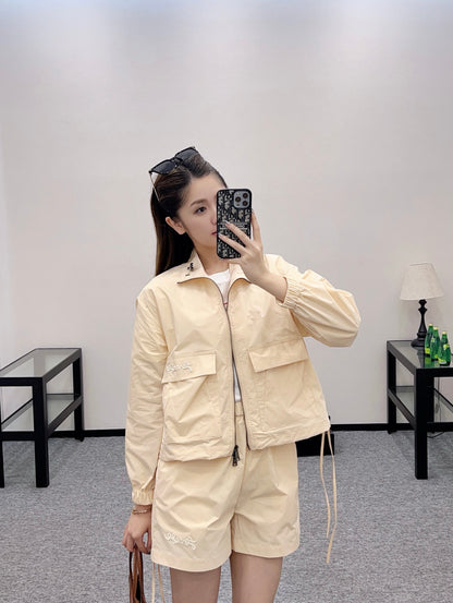 F*♥2025 new products Flight jacket and shorts set