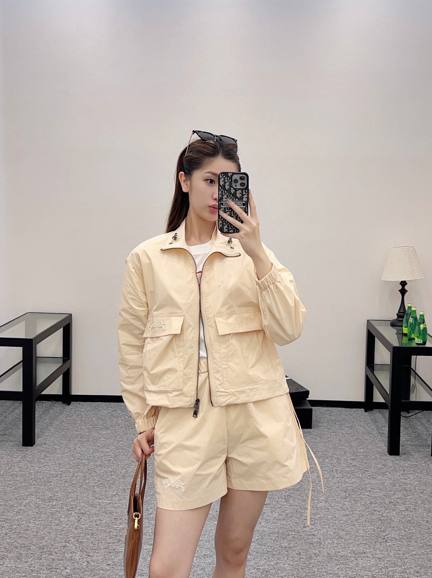 F*♥2025 new products Flight jacket and shorts set