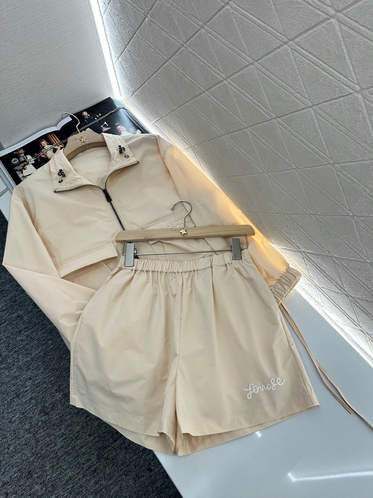 F*♥2025 new products Flight jacket and shorts set