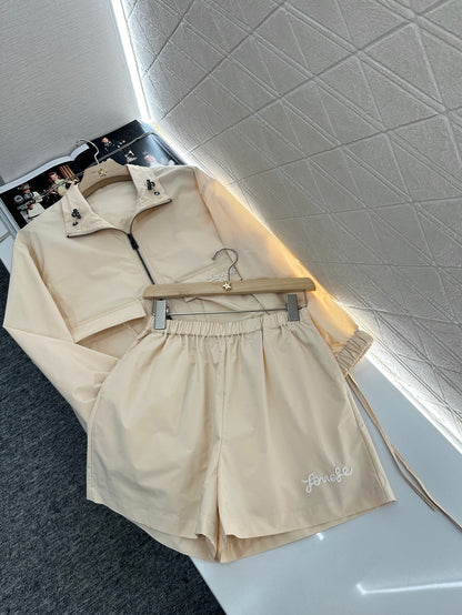 F*♥2025 new products Flight jacket and shorts set