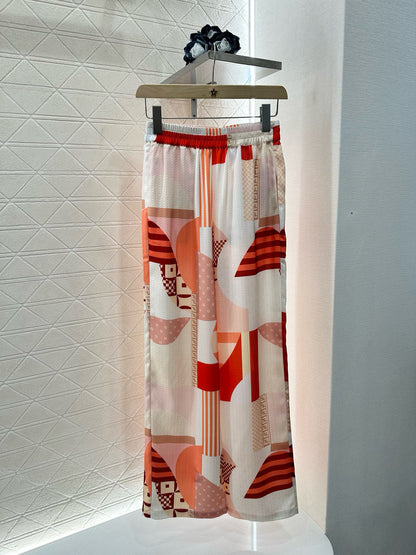 F*♥2025 new products are on sale Printed shirt and trousers set