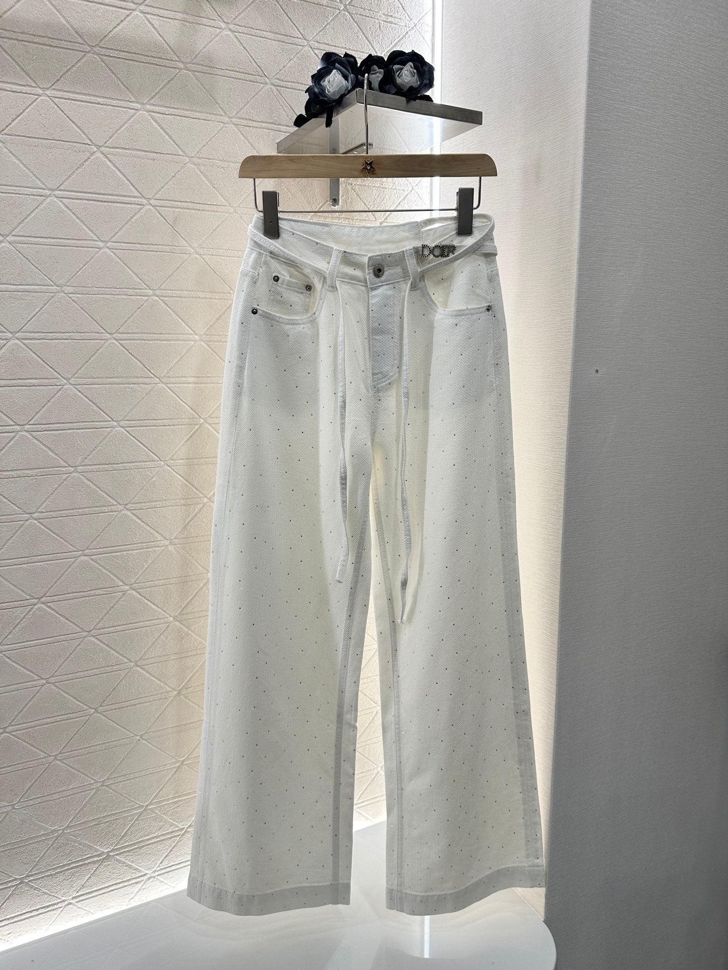 D*♥2025 new products High waist straight jeans