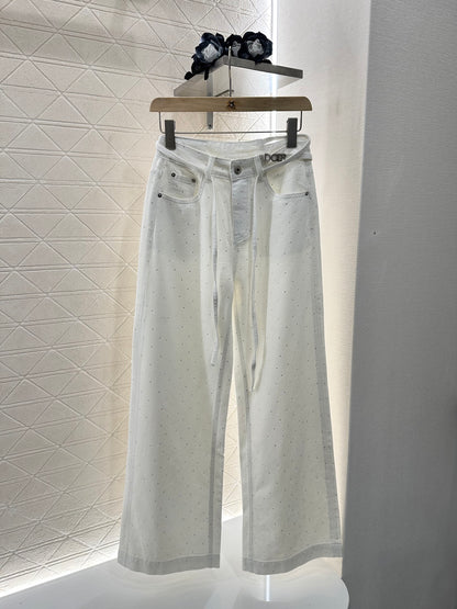 D*♥2025 new products High waist straight jeans