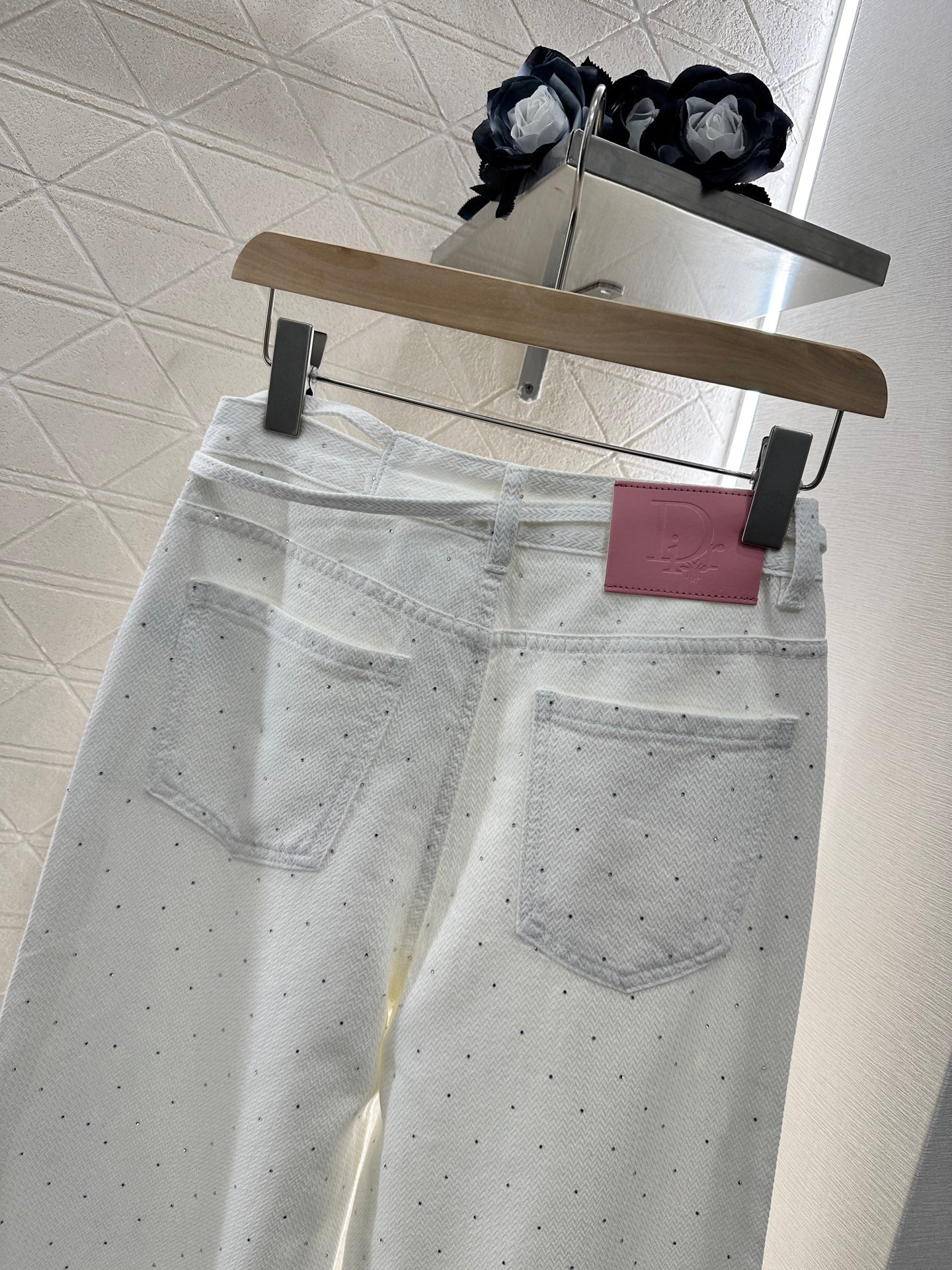 D*♥2025 new products High waist straight jeans