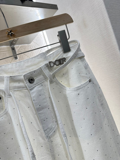 D*♥2025 new products High waist straight jeans
