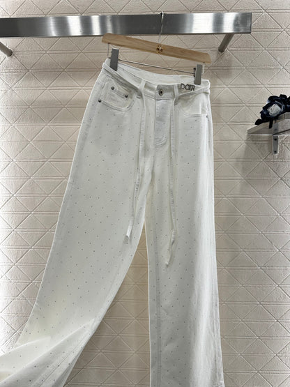 D*♥2025 new products High waist straight jeans