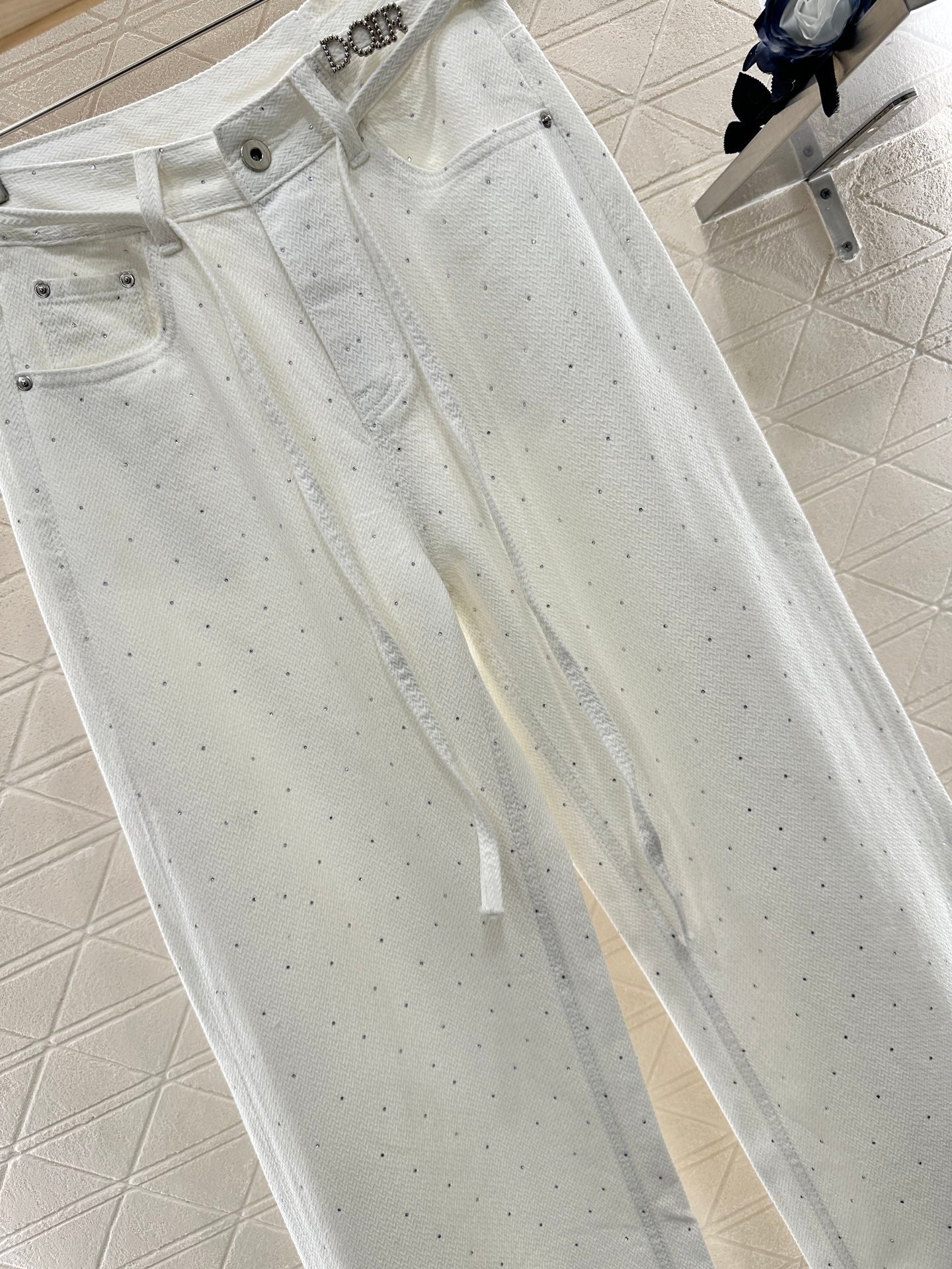 D*♥2025 new products High waist straight jeans