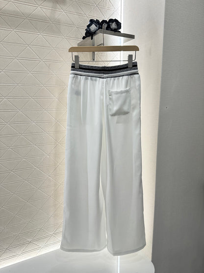 D*♥2025 new products Drawstring wide-leg trousers