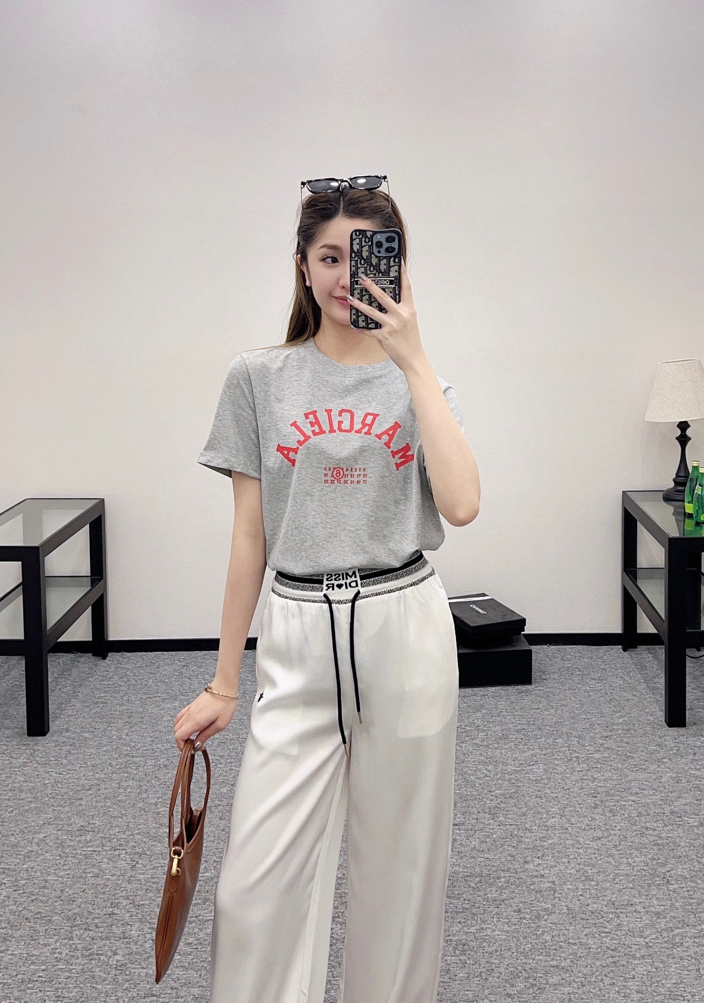 D*♥2025 new products Drawstring wide-leg trousers
