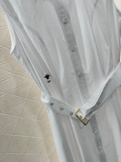 D*♥2025 new products Lapel sleeveless dress