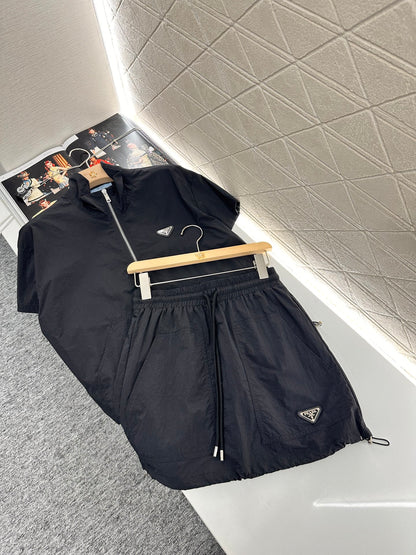 P*♥ 2024 New Products Short-sleeved jacket and skirt set