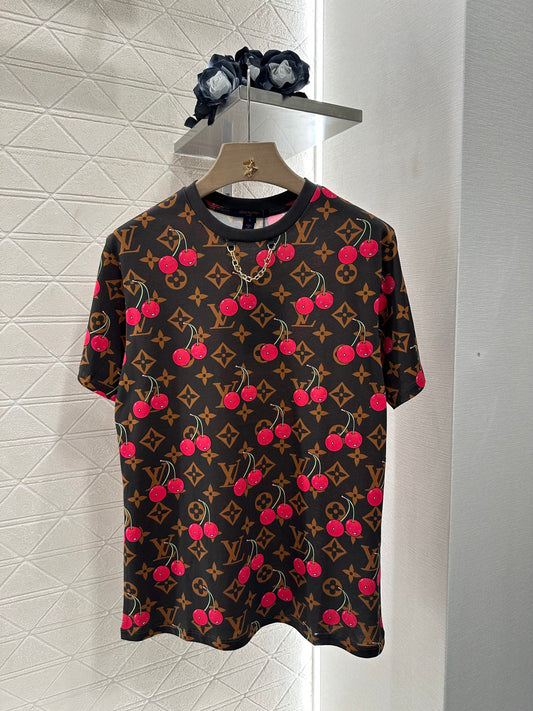 L*♥2025 new product Active printed cherry
